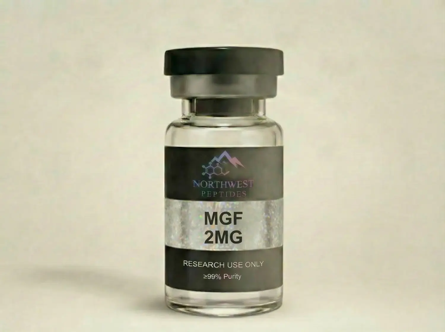 MGF-2mg MGF research peptide vial – lyophilized powder (RUO)