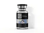 Northwest Peptides — Holographic back label with QR code, Research Use Only and purity information