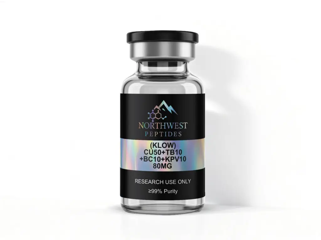KLOW research peptide blend 80mg vial - Northwest Peptides