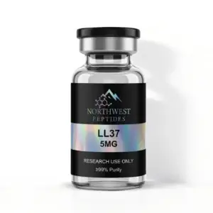 LL-37 (Human Cathelicidin) 5mg Research Peptide Vial LL-37 research peptide 5mg vial - Northwest Peptides
